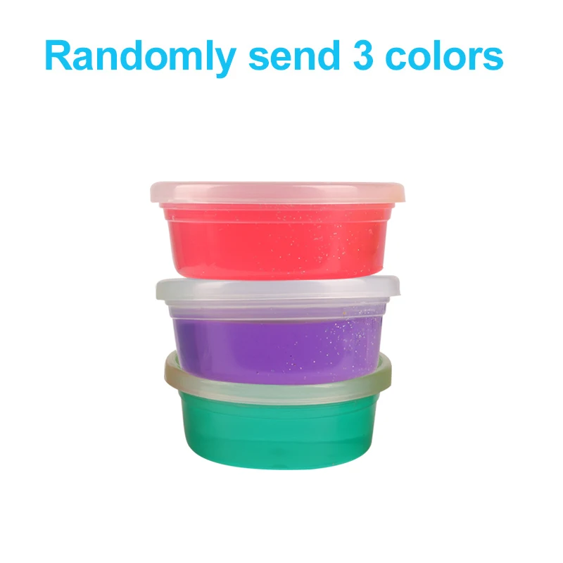 KK Slime кристальная прозрачная слизь DIY наборы игрушки глиняные грязи
