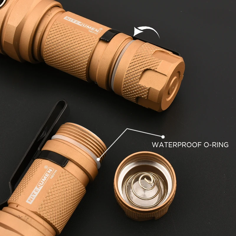 Sale NITENUMEN NE01 XP-L V5 LED Bicycle USB Rechargeable Bike Front Light Outdoor Cycling Head Lamp 18650 Flashlight Torch 3
