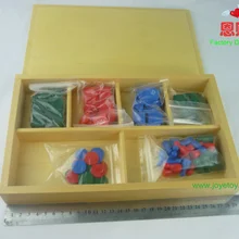5016 Штамп Игры материалы montessori набор для дома и школы образовательные Развивающие игрушки для детей Детские деревянные игрушки