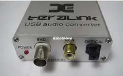 Teralink X2 USB коаксиальный BNC SPDIF волокна 24Bit/96 кГц USB XP, Vista, Win7, для Mac Бесплатная доставка