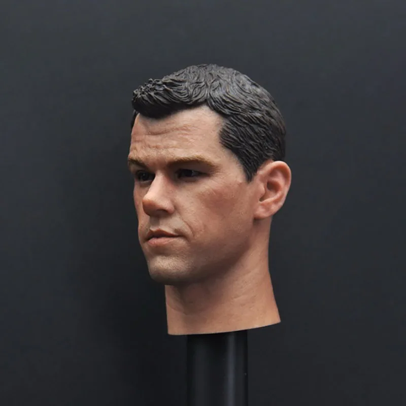 Custom 1//6 Scale Matt Damon Head Sculpt For Hot Toys Body