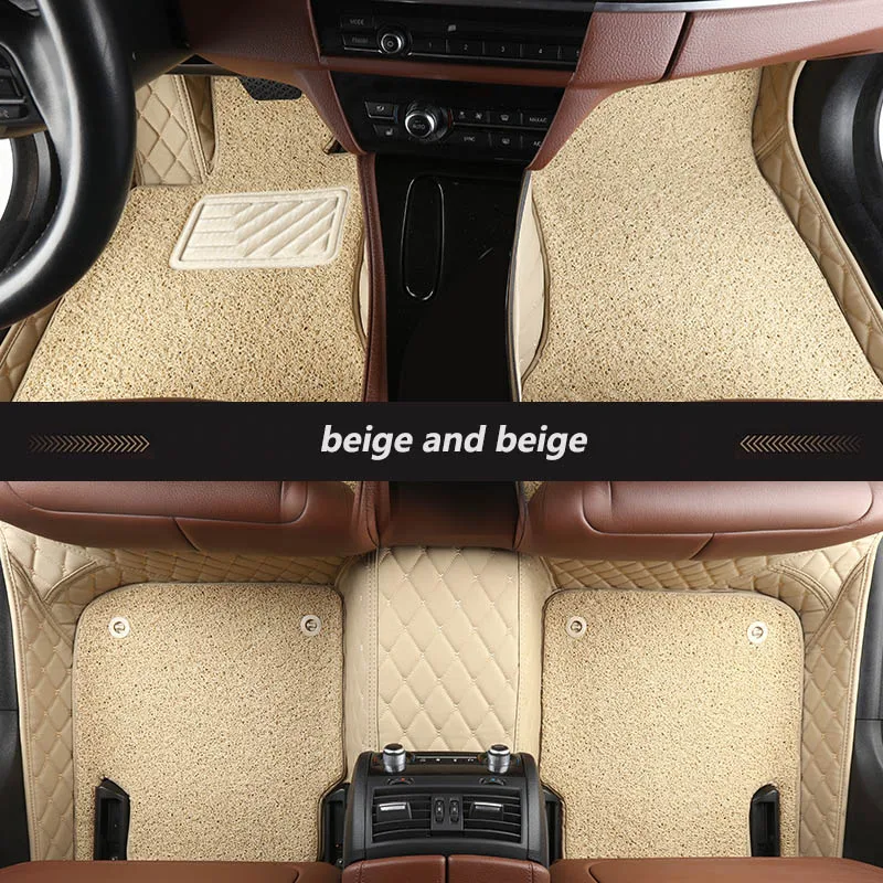 Автомобильные коврики kalaisike на заказ для Peugeot все модели 4008 RCZ 308 207 301 3008 2008 508 206 307 408