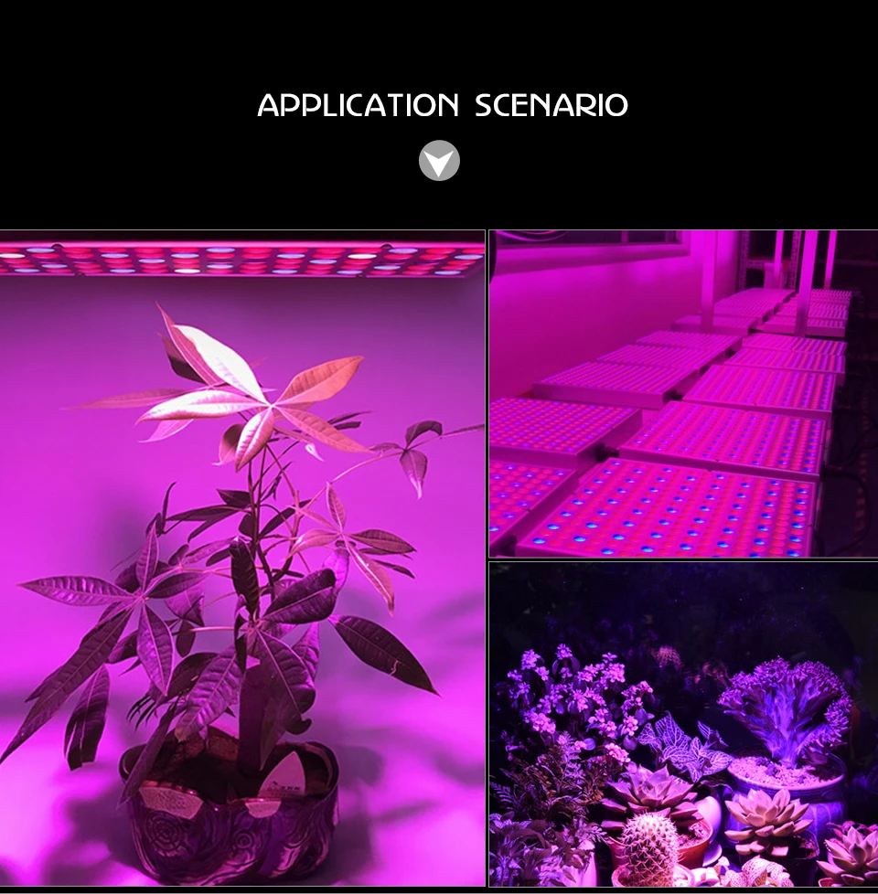 Светодиодный светильник для выращивания растений, 25 Вт, 45 Вт, 300 Вт, AC85-265V, полный спектр, светильник для выращивания растений в помещении, выращивание цветов