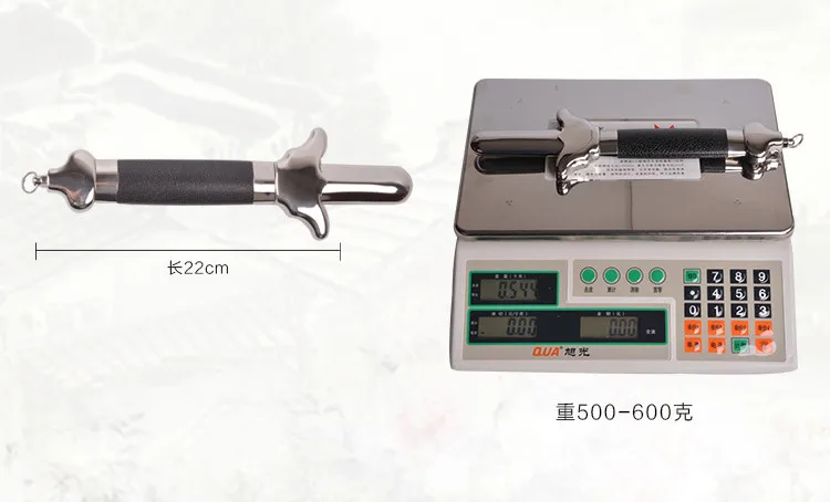 Телескопический меч из нержавеющей стали Тай Чи Кунг-фу боевое искусство фитнес производительность продукты получить кисточкой и пакет