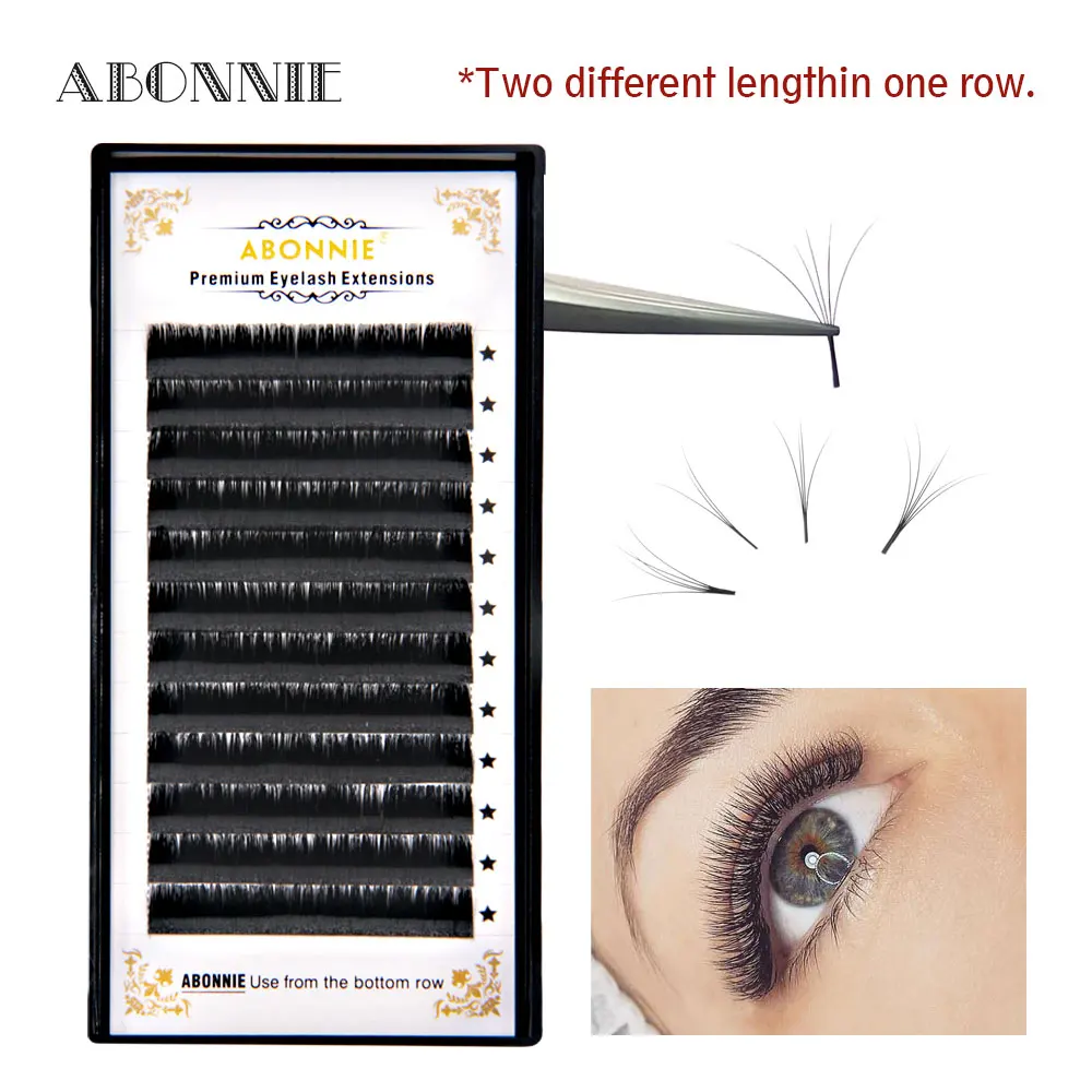 

magic lashes 1 case new arrived bloom eyelash volume effect false eyelash easy operate and bloom faux mink eyelash extension