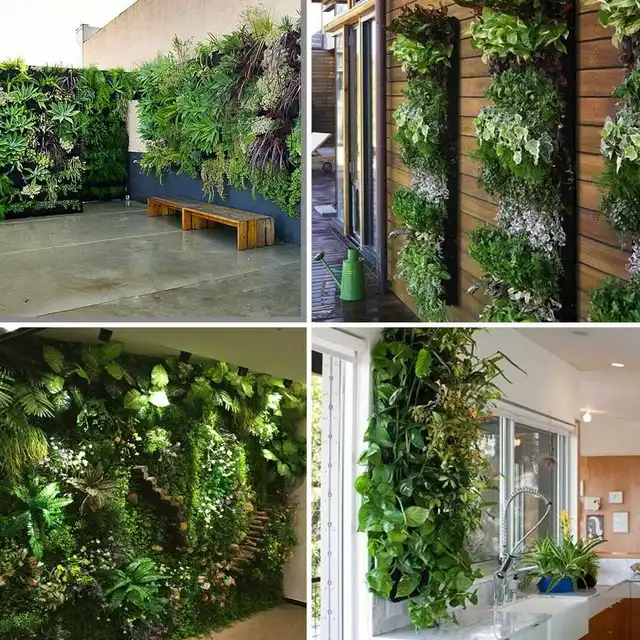 Tienda Online Popular 7 Plantador De Bolsillo Pared Colgante