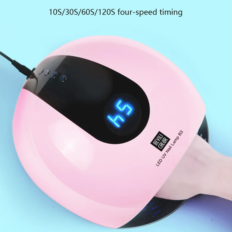 

Hot B3 UV LED Lamp Nail Dryer 80W 36 LEDs Manicure Timer LCD Screen UV Lamp Sunlight Fast Curing For All Gel Varnish With Sensor