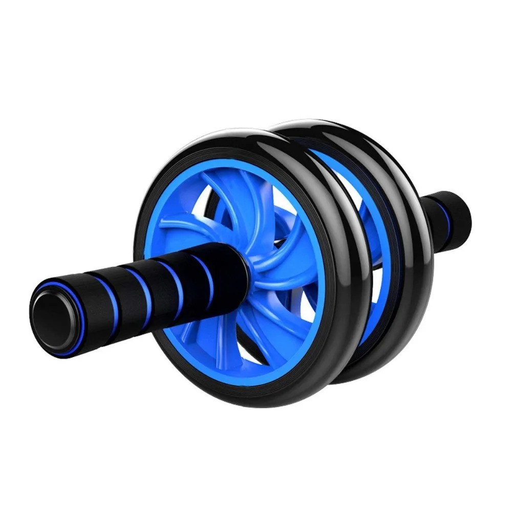 HaiGym FreeShipping двойной ABS брюшной колеса AB ролик Упражнение Фитнес тренировки