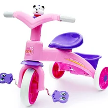 Игрушки для катания для девочек и мальчиков, для малышей, для катания на мотоцикле на scooterbaby Коляска трехколесная тележка велосипедный багажник велосипедные колеса ходунки