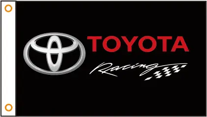 Автомобильный флаг TOYOTA Banner 3ftx5ft 100% полиэстер 09 | Дом и сад