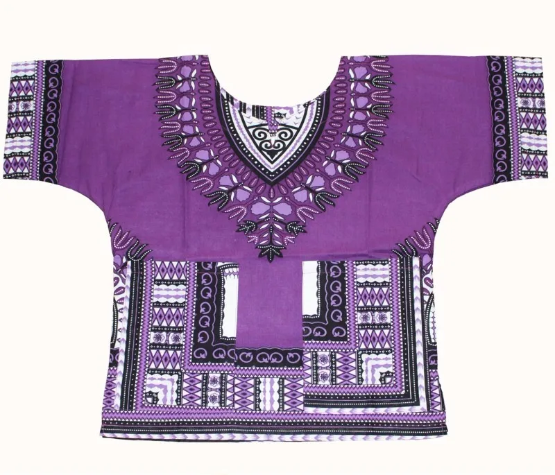 Wholesale Kids 2019 Child New Fashion Design Traditional African Clothing Print Dashiki T-shirt For Boys and Girls african attire