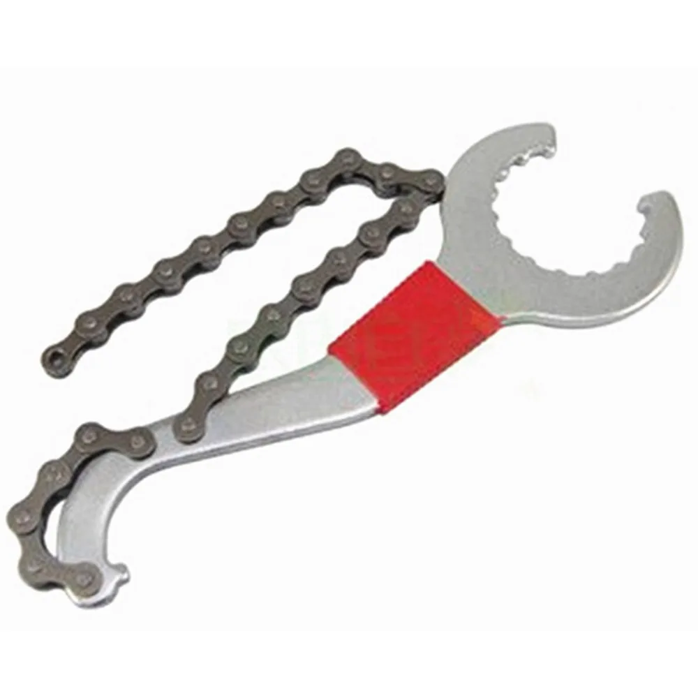 Portable Carbon Steel Bike Chain Repair Wrench Freewheel Wrench For MTB Road Bike Bicycle Repair