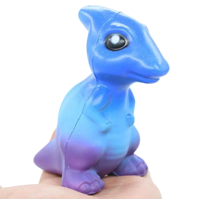 Jumbo Galaxy красочный динозавр мягкий медленно поднимающийся симулятор мультфильм игрушка сжимает стресс облегчение для детей подарок на день рождения игрушка