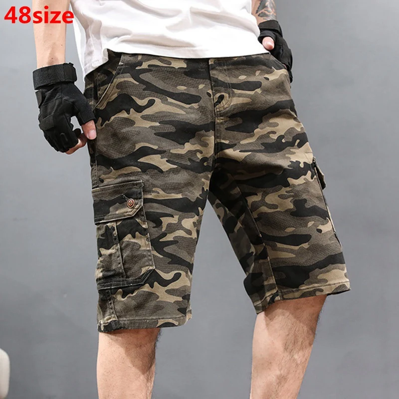 

Summer shorts pocket large size men's trousers outdoor plus size shorts tooling camouflage casual shorts