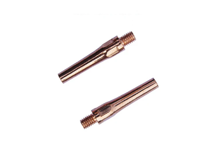 10pcs/lot 15AK 24KD contact tip MIG torch/gun consumables 0.8mm 1.0mm 1.2mm available M6 for the MIG welding