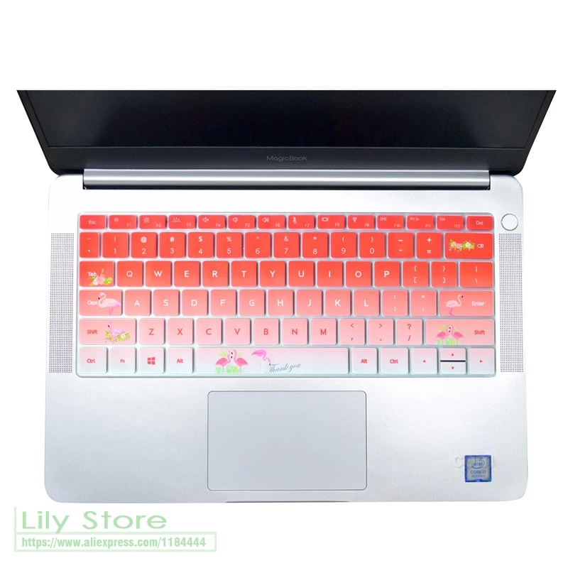 

Silicone For Huawei Honor Magicbook Magic Book 14'' Notebook 14 Inch Laptop Keyboard Cover Protector Skin