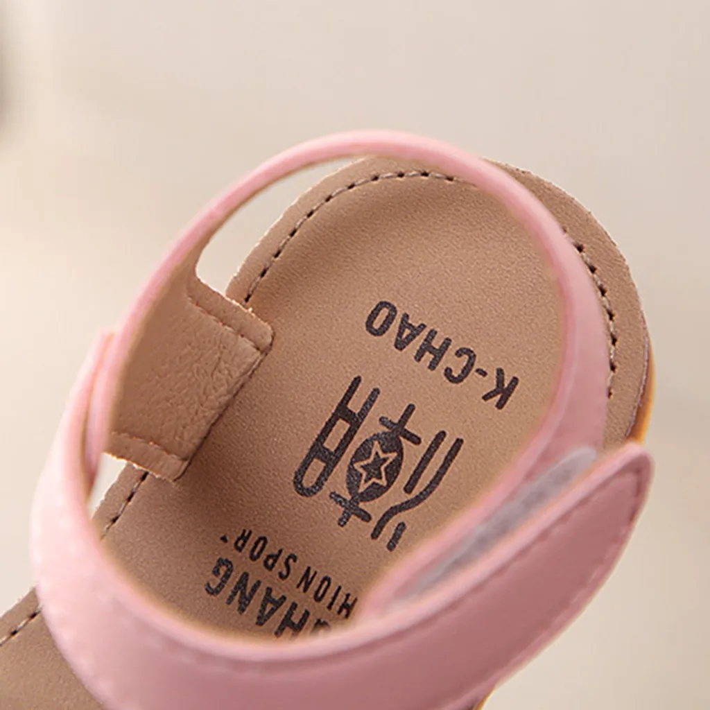 Summer Children Infant Kids Baby Girls Lovely Cute Flower Princess Sandals Shoes kids shoes for girl princess sandals#EW
