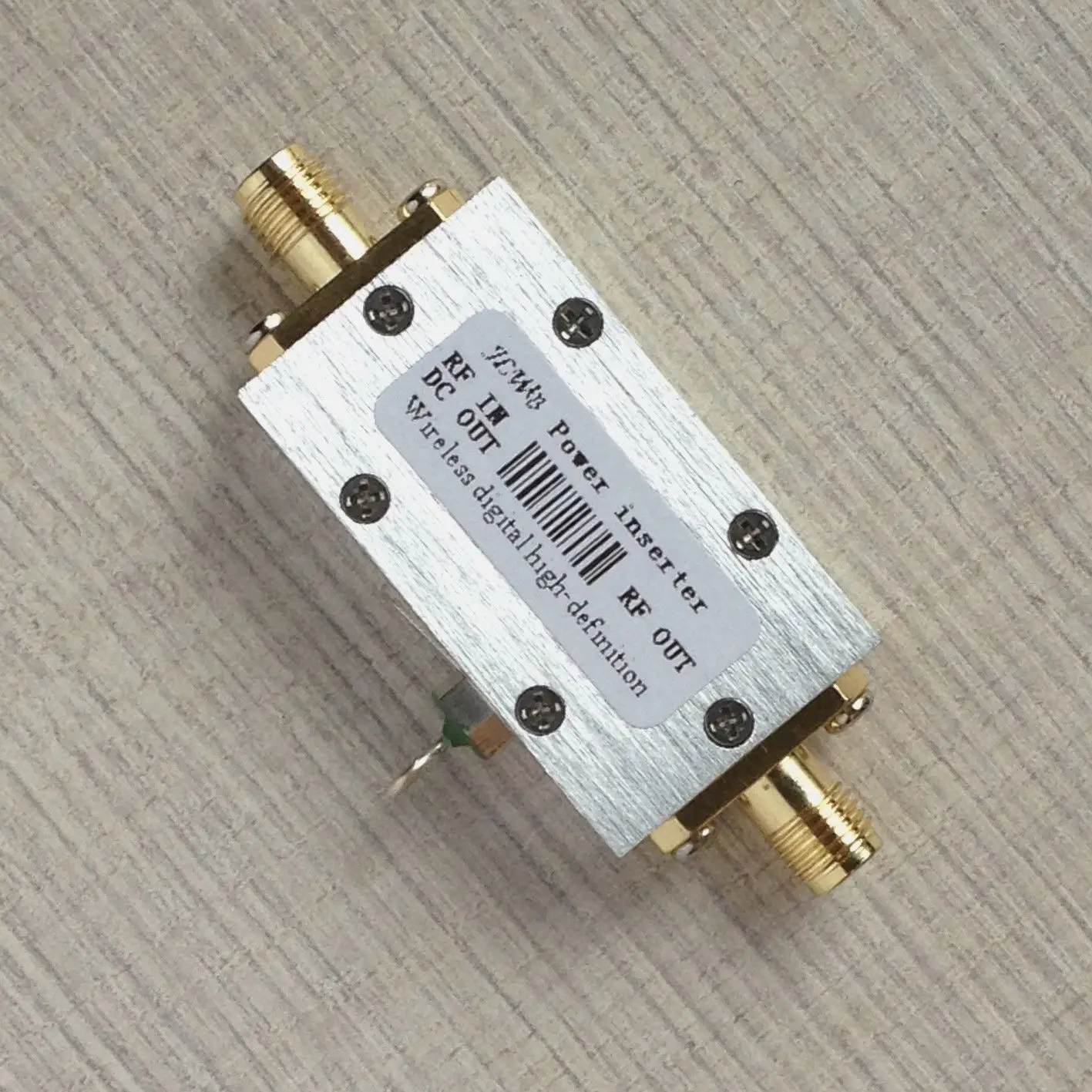RF Biaser Bias Tee 10MHZ-3000MHz широкополосный РЧ микроволновый коаксиальный офсетный