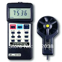 Анемометр Lutron AM-4206 с воздушным потоком и скоростью воздуха