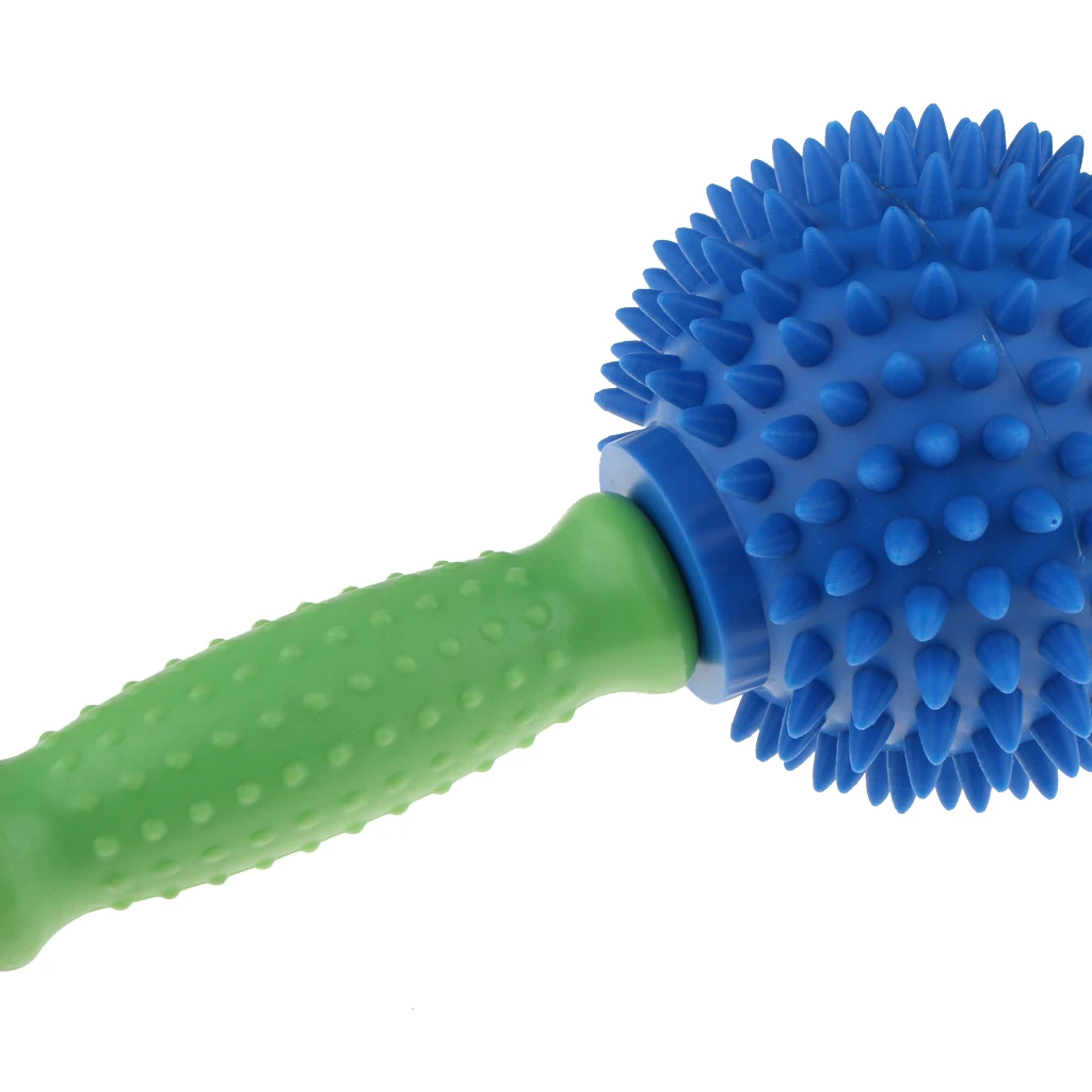 1pcs Spiky Ball Trigger Point Muscle Relax Massage Stick Roller Tool