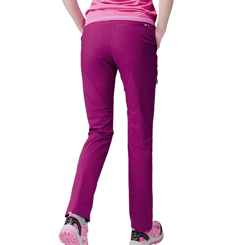 Mountainskin verano mujeres al aire libre de secado rápido respirable impermeable pantalones trekking camping senderismo pantalones de pesca MB122