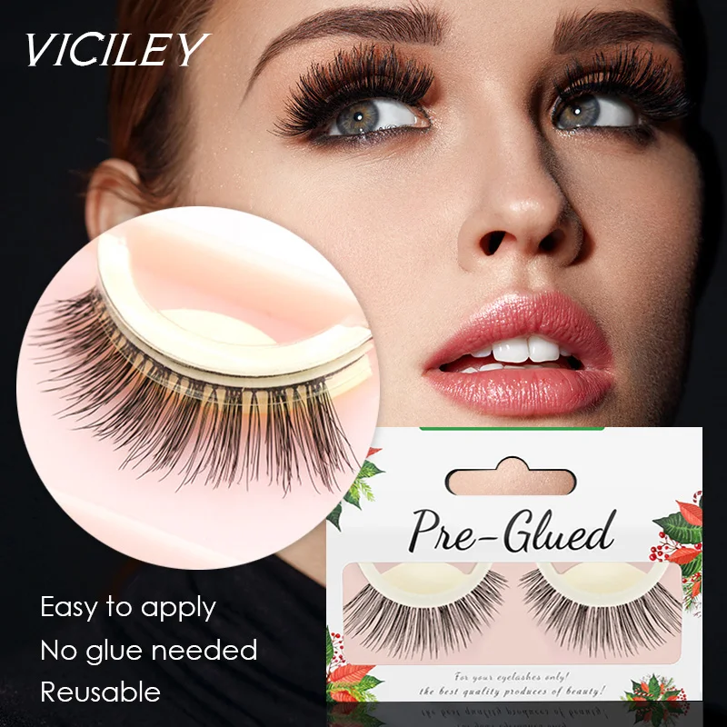 VICILEY Self Adhesive false eyelashes individual eyelash extension
