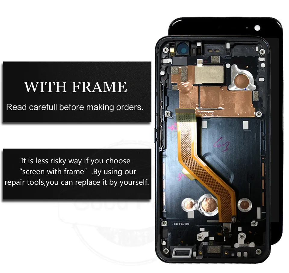 with frame