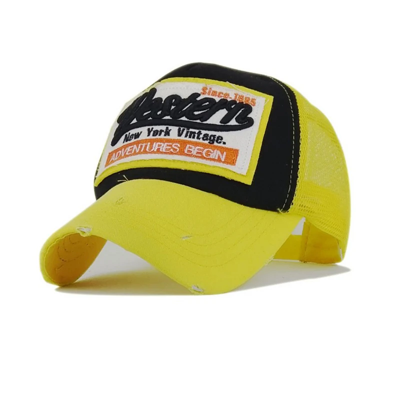 

Summer Baseball Cap Embroidery Mesh Cap Hats For Men Women Gorras Hombre Hats Casual Hip Hop Caps Dad Casquette