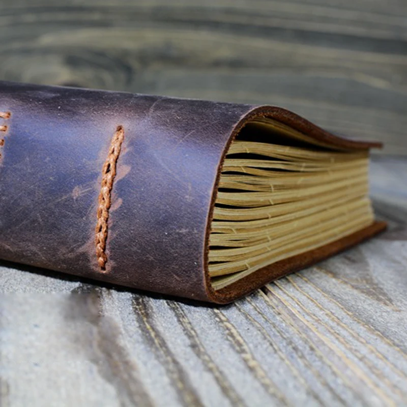 Retro Handmade Leather Diary Notebook Sketchbook Travel Journal Vintage Blank Writing Paper Note Books Gifts Office Stationery Retro Handmade Leather Diary Notebook Sketchbook Travel Journal Vintage Blank Writing Paper Note Books Gifts Office Stationery