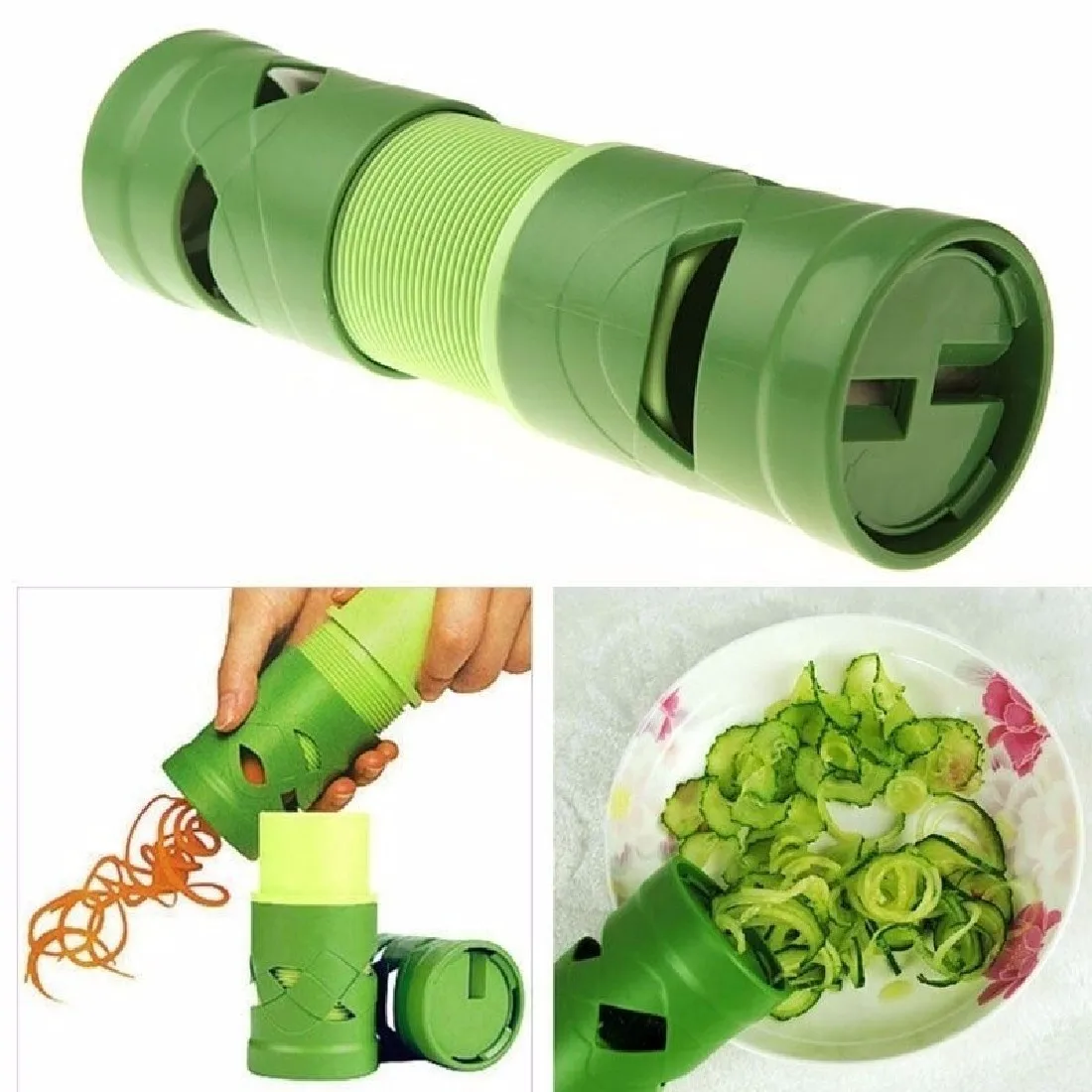 Practical 1 pcs Vegetable Fruit Veggie Twister Cutter Slicer Kitchen