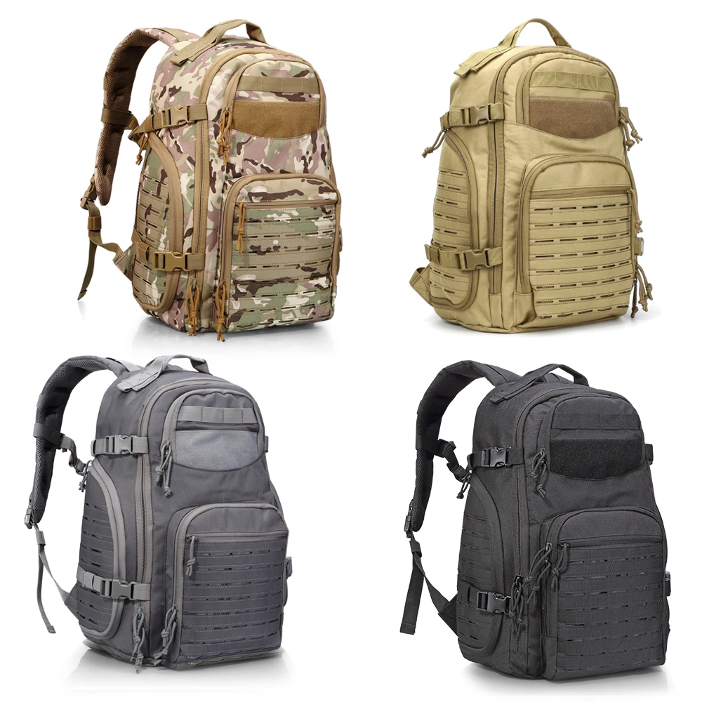Outdoor 1000D Laser Cutting Molle Camo Tactical Backpack Military Bag Trekking Rucksack Army Hunting Camping Hiking Traveling Outdoor 1000D Laser Cutting Molle Camo Tactical Backpack Military Bag Trekking Rucksack Army Hunting Camping Hiking Traveling