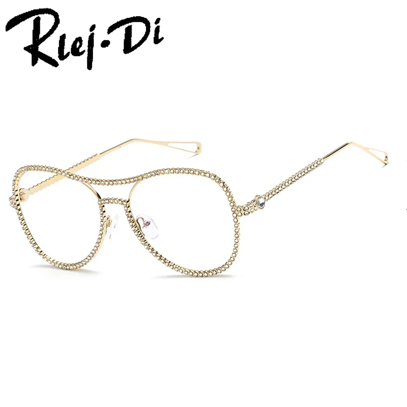 FA172 Men Women Glasses Frame Retro Round Spectacle Transparent Eyeglasses Frames Luxury Female Male Blue Film Eyewear FA172 Men Women Glasses Frame Retro Round Spectacle Transparent Eyeglasses Frames Luxury Female Male Blue Film Eyewear