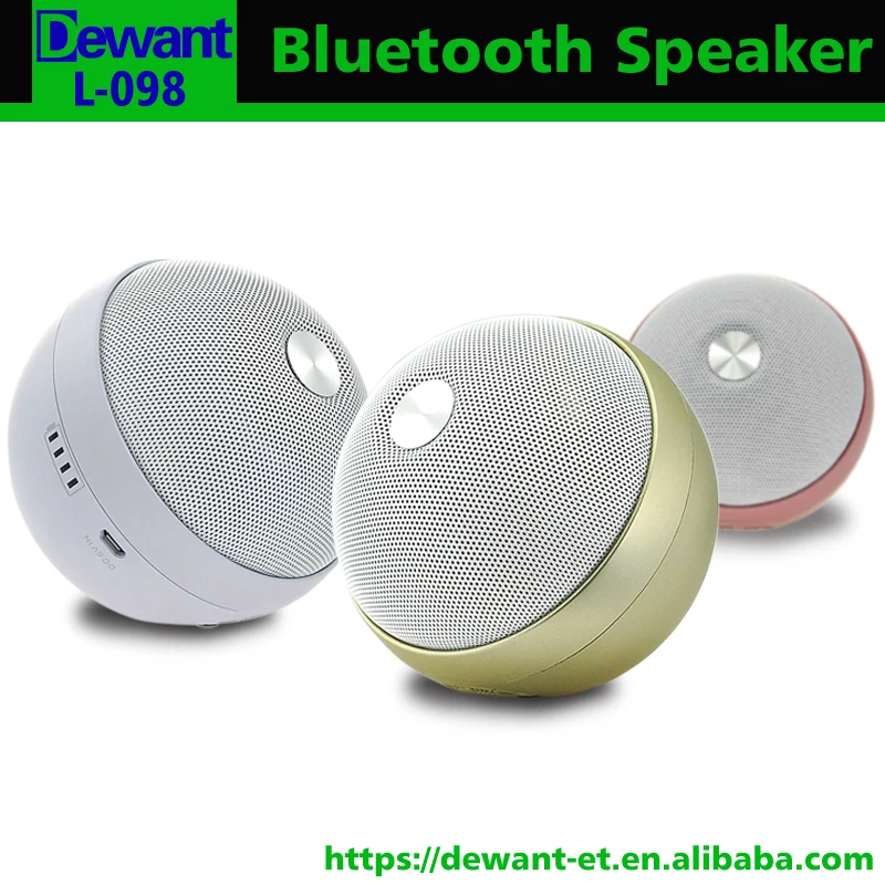 

L-098 9W rechargeable mini portable wireless desktop computer speaker for PC, laptop, mini Bluetooth speaker for mobile phone