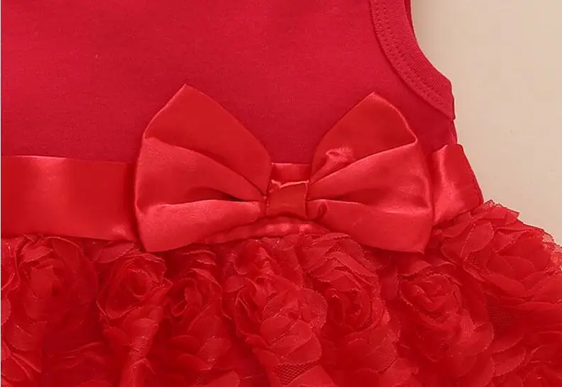 Summer-Toddler-Girl-Dress-Headband-Shoes-Newborn-Photography-Dress-Girls-Rose-Flowers-Bow-Party-Dresses-KKT167 (1)