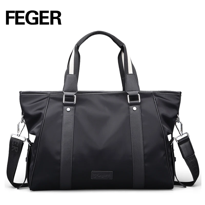 

Men Handbag Casual Tote Bag Oxford Business Bag waterproof Shoulder Laptop Briefcase luxury handbags women bags designer FEGER
