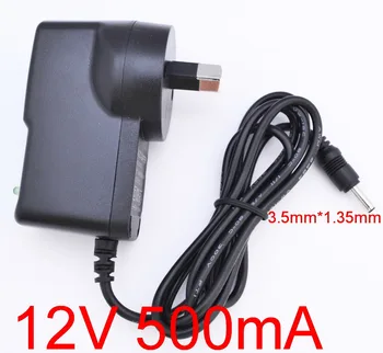 

50PCS 12V500mA AC 100V-240V Converter Adapter DC12V 0.5A 500mA Power Supply AU 2 Plug DC 3.5mm x 1.35mm
