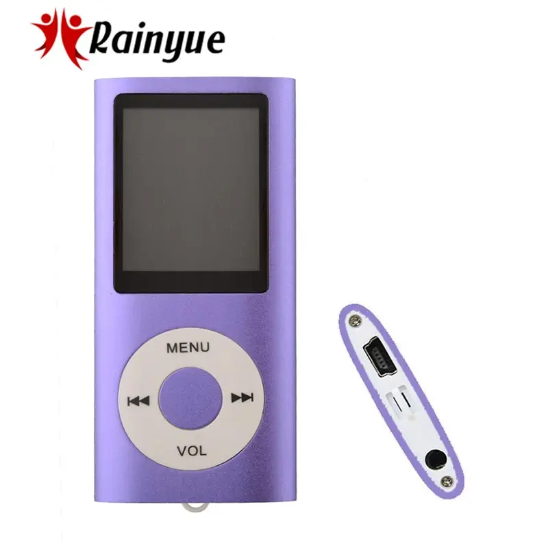 

MP3 Music Player 4TH Gen 32GB 9 Colors Music Playing Time 30 Hours 1.8 Screen FM Radio Ebook Game Voice Recorder Sport Player