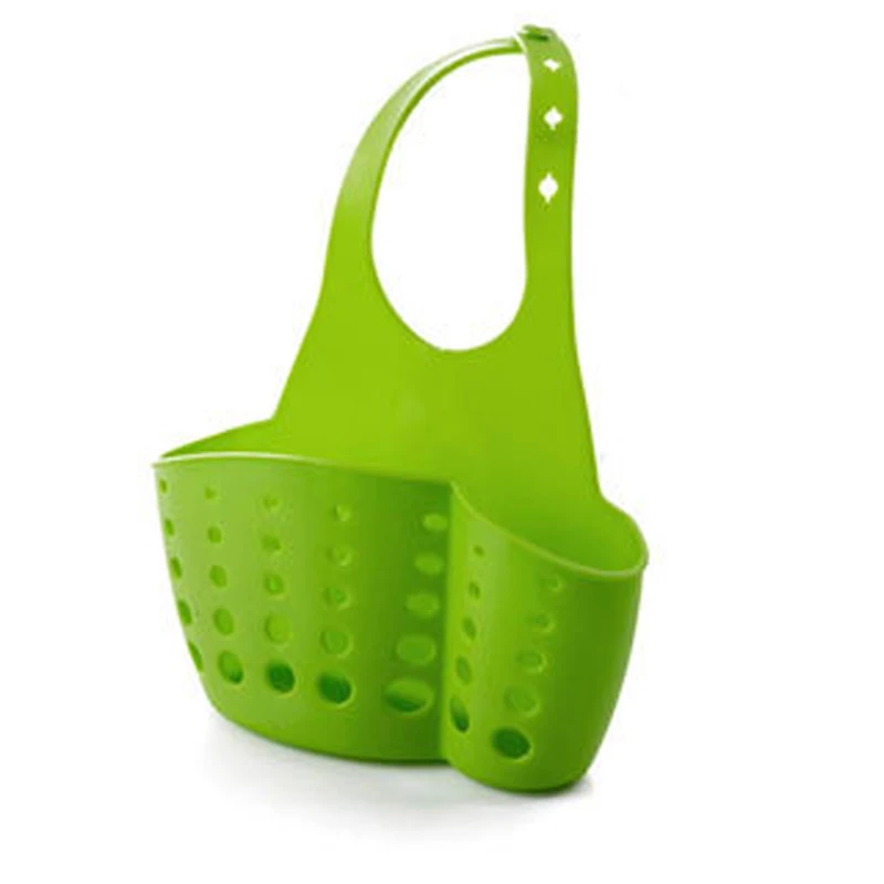Green Bathroom Accessories Bathroom Gadgets Plastic Soap Dish Soap Hanging Strainer Organizer Storage Sponge Box Shower Holder