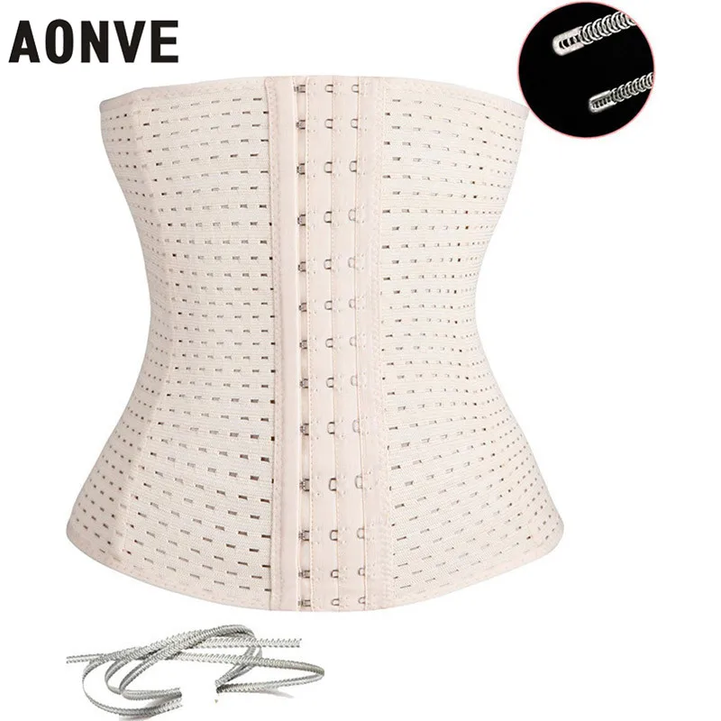 body shaper Waist Trainer Corset Belly Slimming Sheath Modeling Strap Steel Bone Corsets Tummy Reductive Abdomen Compression Shaper spanx thong Shapewear