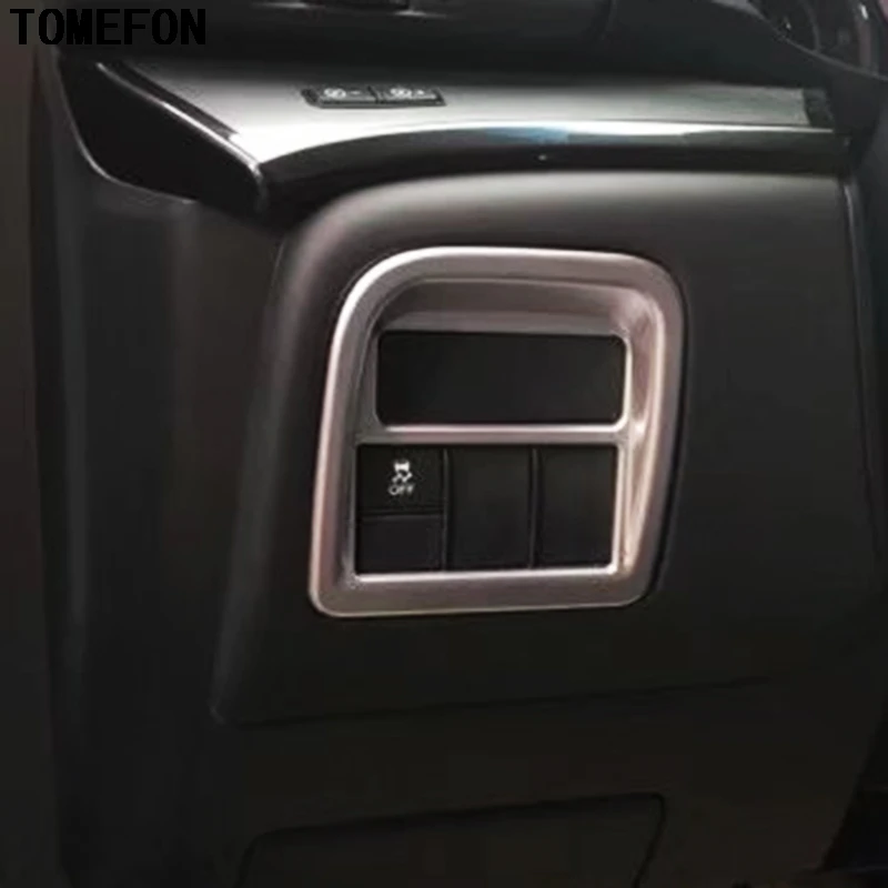 TOMEFON 1 шт. для Acura CDX 2016 2017 2018 ABS Хромированная передняя фара Противоскользящий