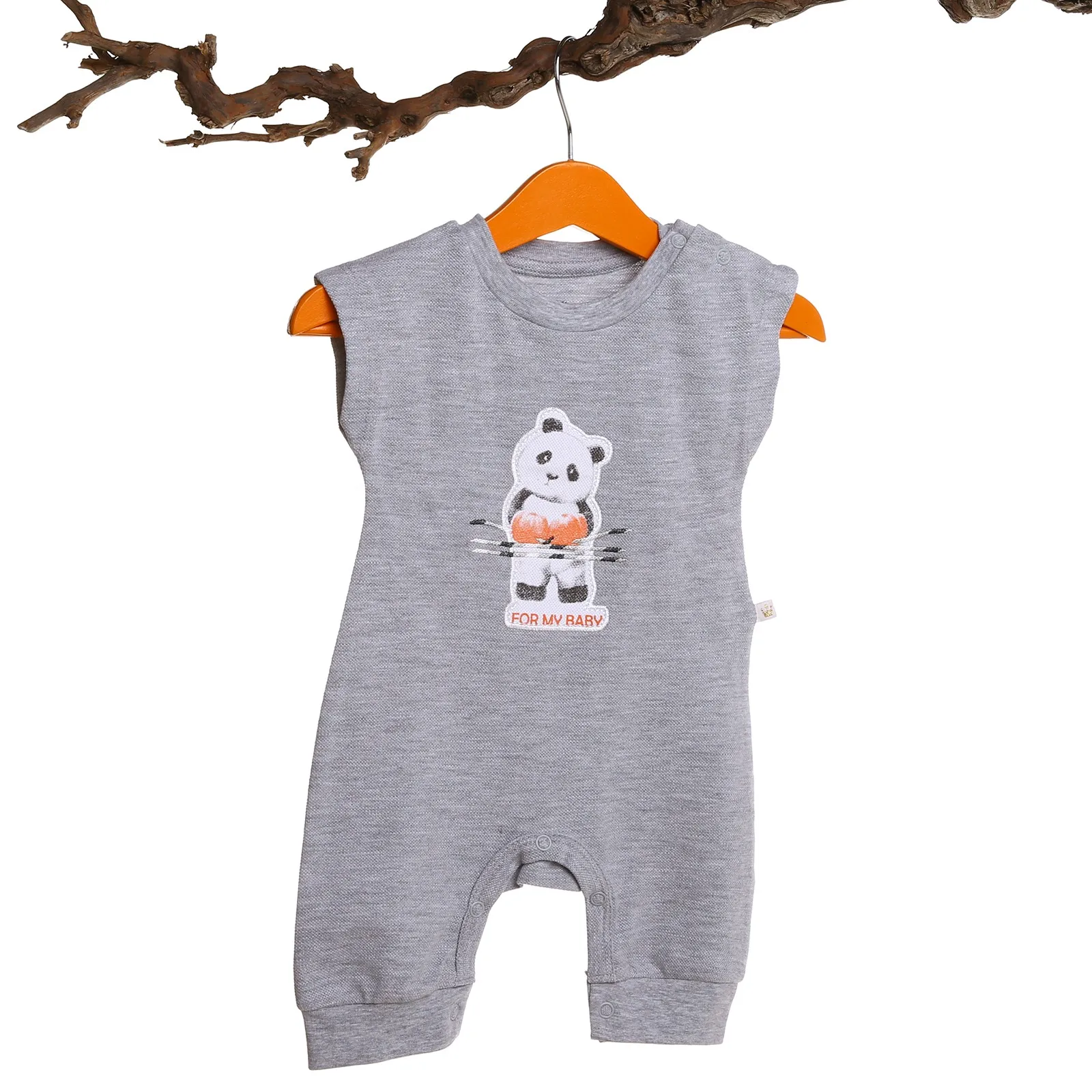 

ebebek For My Baby Boy Woody Crew Neck Short Romper