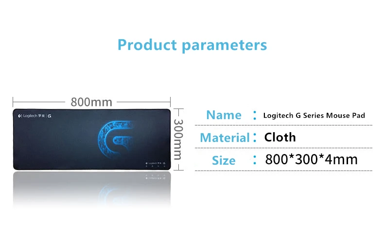 Коврик для мыши от логитек, большой размер 800*300*4 мм, коврик для настольной клавиатуры с тонкой поверхностью, ткань для игры APEX и резиновая основа