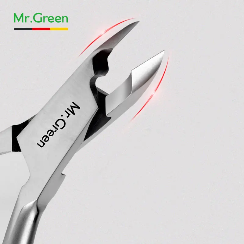 MR. GREEN кусачки для кутикулы и ногтей омертвевшей кожи ножницы-триммер для удаления клипер плоскогубцы-кусачки маникюр Дизайн ногтей Уход Инструмент
