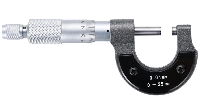 FUJISAN наружный микрометр 0-25 мм/0,01 мм верньерный Калибр штангенциркуль, измерительные инструменты