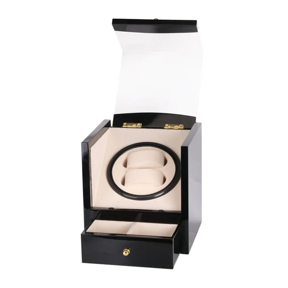 Automatic Watch Winder For Mechanical Watch Box Holder Display Winding Jewelry Storage Watches Box Case High Gloss Paint Gift