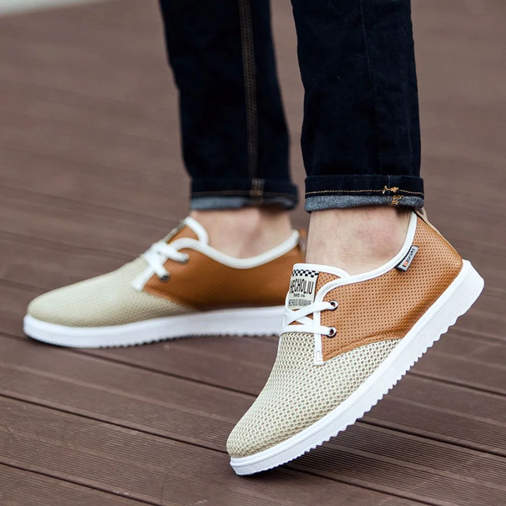 Aliexpress.com Acheter 2017 Vente Chaude Hommes D\u0027été Chaussures Casual Hommes Respirant Chaussures De Mode Chaussure Homme Doux Zapatos Hombre Hommes