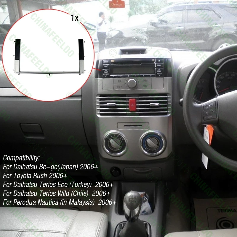 Автомагнитола 2DIN для TOYOTA Rush/DAIHATSU Be Go Terios 2006 # AM1630|installation kit|dvd framedash install kits |