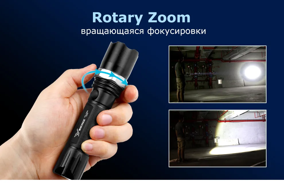 YAGE 336C Cree Фонарик Поворотный Масштабируемые Фонарик Фонарик 18650 Led Фонарик водонепроницаемый Lanterna Led Лампе Torche Linterna