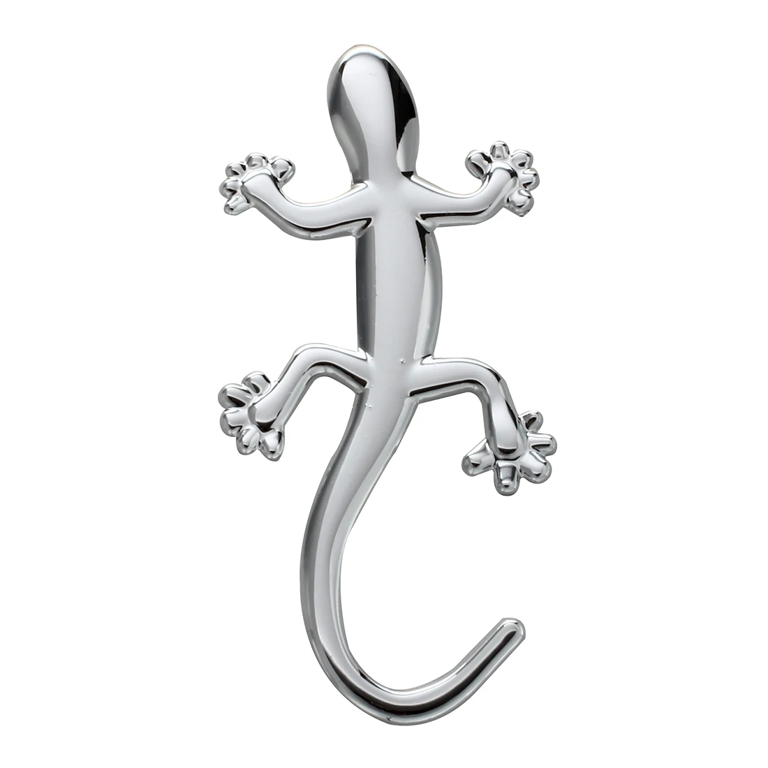 

3D bumper stickers gecko gecko lizard emblem chrome PVC sticker New