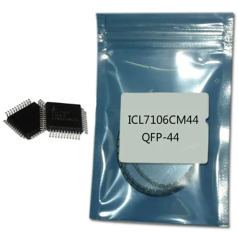 5 шт. ICL7106 ICL7106CM44 QFP44 драйвер ЖК-дисплея QFP новый оригинальный | Электронные
